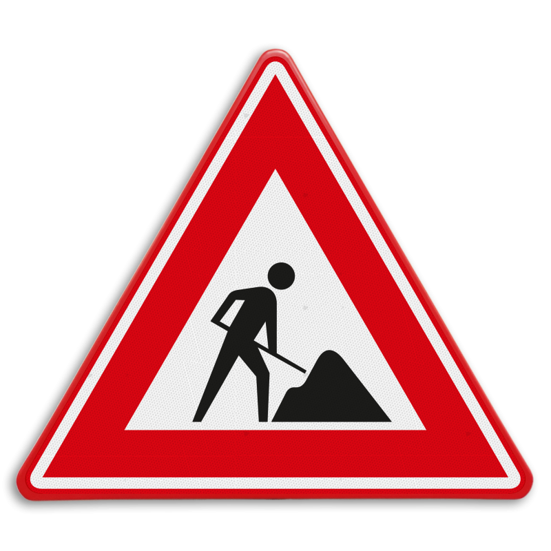 verkeersbord-werk-in-uitvoering